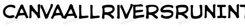 CanvaAllRiversRunInt字体转换