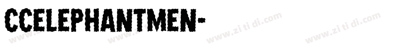 CCElephantmen字体转换