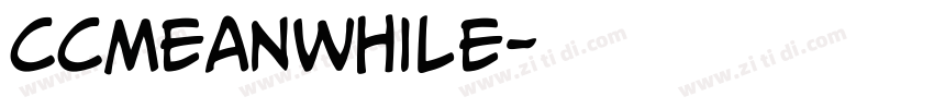 CCMeanwhile字体转换