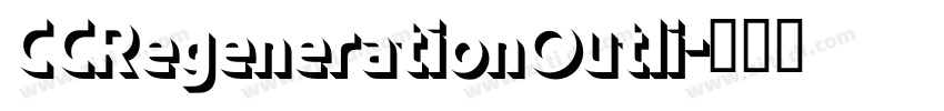 CCRegenerationOutli字体转换