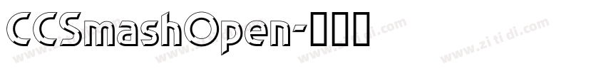 CCSmashOpen字体转换