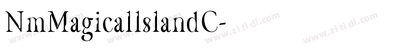 NmMagicallslandC字体转换