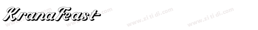 KranaFeast字体转换