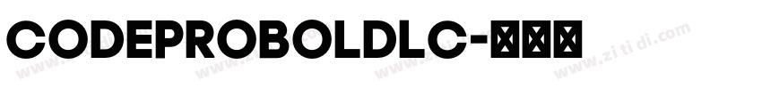 CodeProBoldLC字体转换