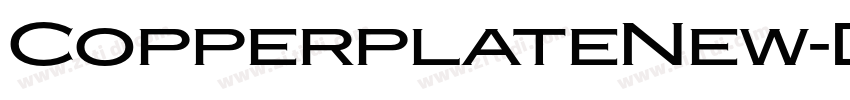 CopperplateNew字体转换