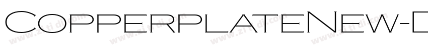 CopperplateNew字体转换