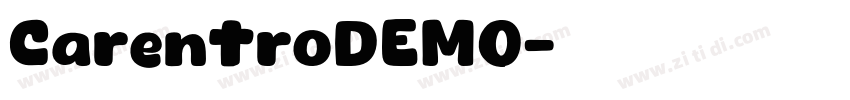 CarentroDEMO字体转换