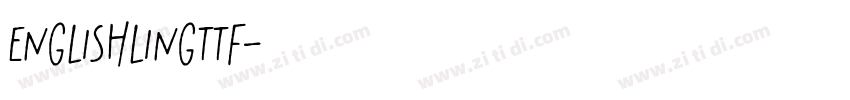 EnglishLingttf字体转换
