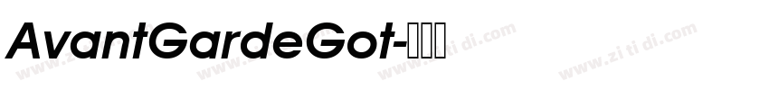 AvantGardeGot字体转换 AvantGardeGot字体转换