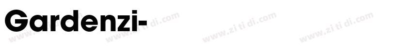Gardenzi字体转换