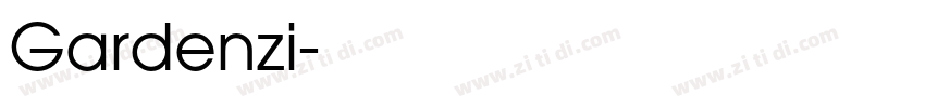 Gardenzi字体转换