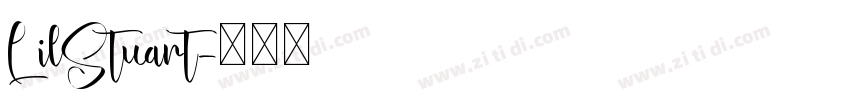 LilStuart字体转换