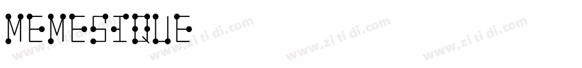 Memesique字体转换