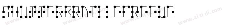 shutterBrailleFreeve字体转换