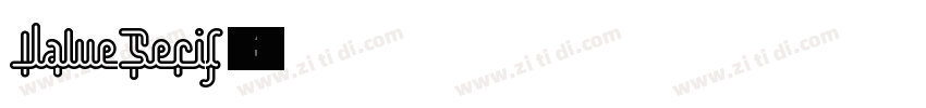 ValueSerif字体转换