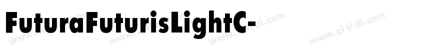 FuturaFuturisLightC字体转换
