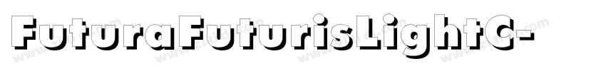 FuturaFuturisLightC字体转换