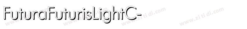 FuturaFuturisLightC字体转换