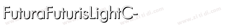 FuturaFuturisLightC字体转换