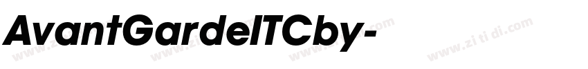 AvantGardeITCby字体转换 AvantGardeITCby字体转换