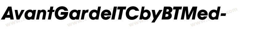 AvantGardeITCbyBTMed字体转换 AvantGardeITCbyBTMed字体转换