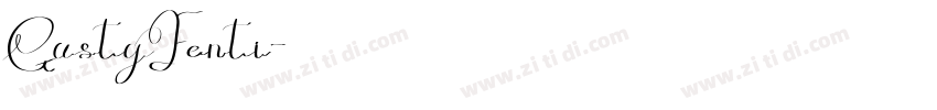 GustyFenti字体转换