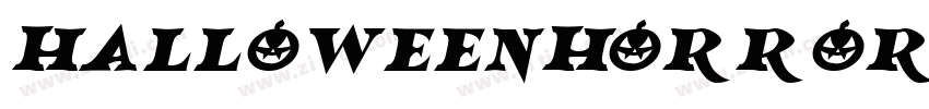 HalloweenHorrors字体转换