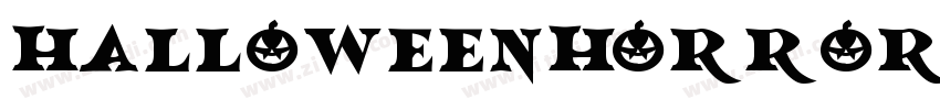 HalloweenHorrors字体转换