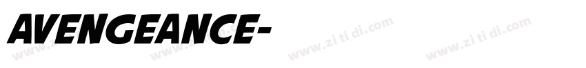 Avengeance字体转换