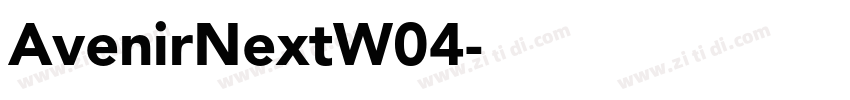 AvenirNextW04字体转换
