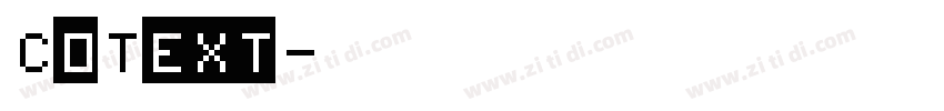 CoText字体转换