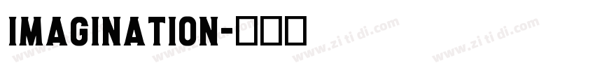 imagination字体转换