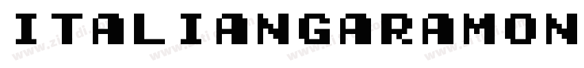 ItalianGaramond字体转换