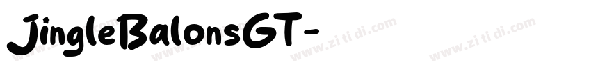 JingleBalonsGT字体转换