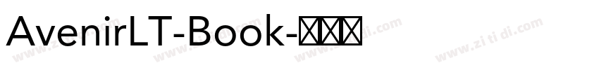 AvenirLT-Book字体转换