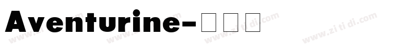 Aventurine字体转换