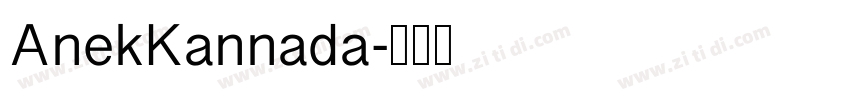 AnekKannada字体转换