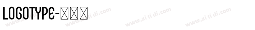 LOGOTYPE字体转换