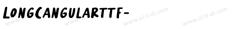 LongCangularttf字体转换