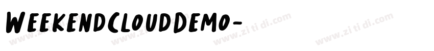 WeekendCloudDemo字体转换