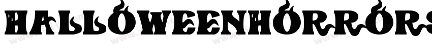 HalloweenHorrors字体转换
