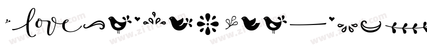 LovinglyFriendsSerif字体转换