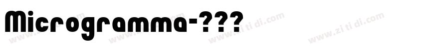 Microgramma字体转换