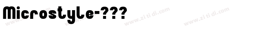 Microstyle字体转换