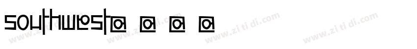 Southwest字体转换