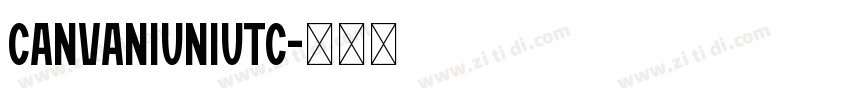 CanvaNiuniuTC字体转换