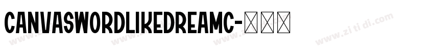 CanvaSwordLikeDreamC字体转换