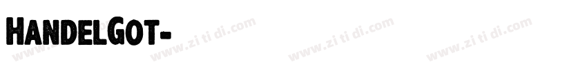 HandelGot字体转换