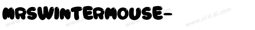MrsWintermouse字体转换
