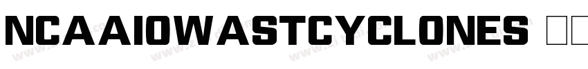 NCAAIowaStCyclones字体转换 NCAAIowaStCyclones字体转换
